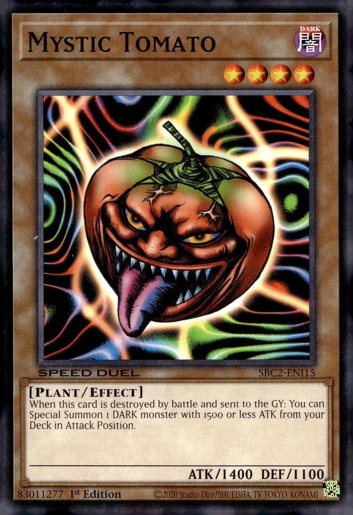 Mystic Tomato 遊戯王OCG MTGNexus - Mystic Tomato